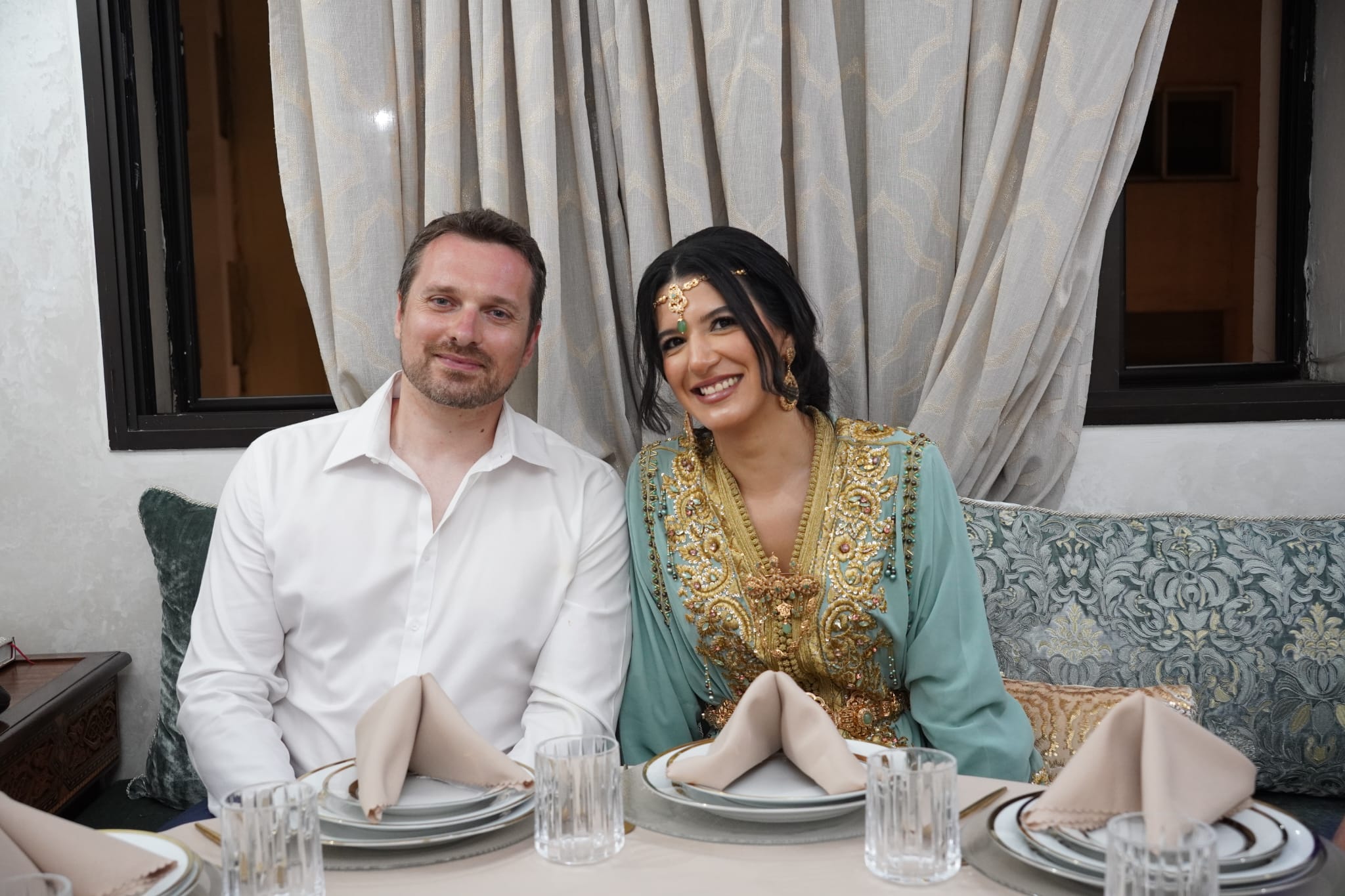 Zineb et Vincent, ensemble